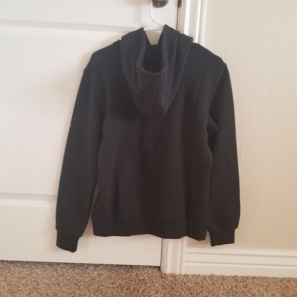 NWT ADIDAS Black Hoodie Sweatshirt - Picture 3 of 5